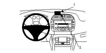 BRODIT - W126350470 - ProClip ProClip