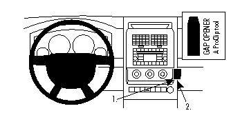 BRODIT - W126350480 - ProClip ProClip
