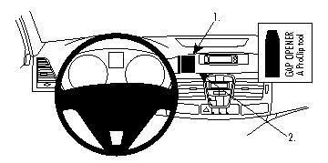 BRODIT - W126350494 - ProClip ProClip