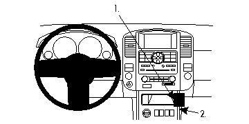 BRODIT - W126350517 - Proclip pas pour base et s