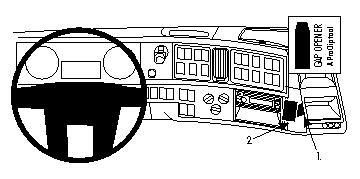 BRODIT - W126350525 - ProClip ProClip