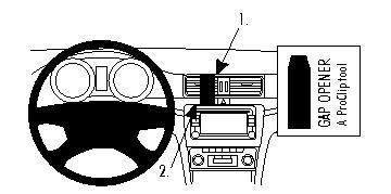 BRODIT - W126350526 - ProClip ProClip, noir