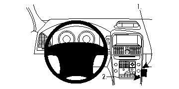 BRODIT - W126350545 - ProClip ProClip
