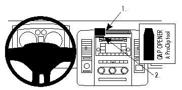 BRODIT - W126350547 - ProClip ProClip