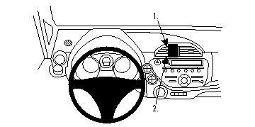 BRODIT - W126350555 - ProClip ProClip