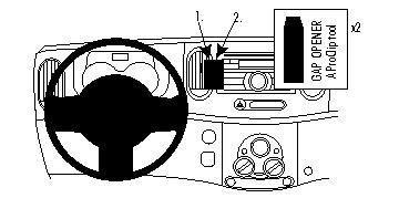 BRODIT - W126350574 - ProClip ProClip
