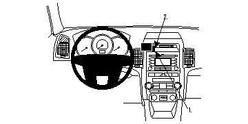 BRODIT - W126350599 - ProClip ProClip