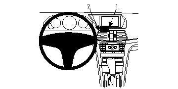 BRODIT - W126350603 - ProClip ProClip