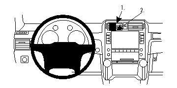 BRODIT - W126350613 - ProClip ProClip