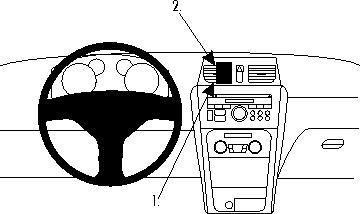 BRODIT - W126350637 - ProClip ProClip