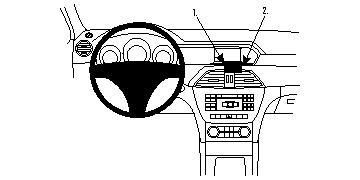 BRODIT - W126350654 - Proclip pas pour les modèles avec