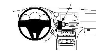 BRODIT - W126350659 - ProClip ProClip