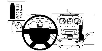 BRODIT - W126350701 - Proclip uniquement pour les modèles avec