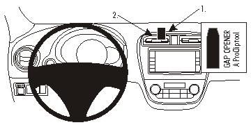 BRODIT - W126350742 - ProClip 854871, noir
