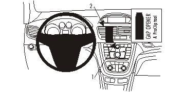 BRODIT - W126350743 - ProClip 854874, noir
