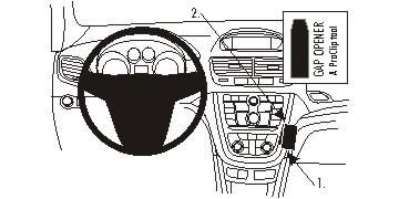 BRODIT - W126350744 - ProClip ProClip, noir