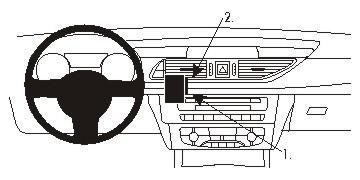 BRODIT - W126350749 - ProClip ProClip, noir