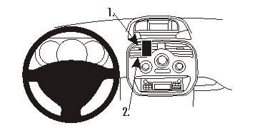 BRODIT - W126350763 - ProClip 854939, Noir