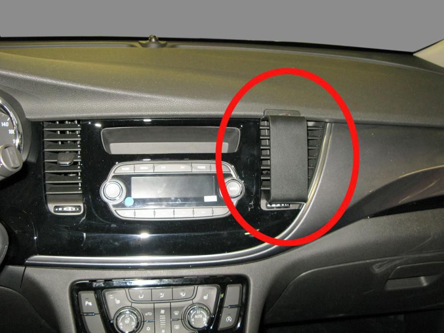BRODIT - W126350886 - ProClip 855271, Téléphone portable/Smartphone, Support passif, Voiture, Noir