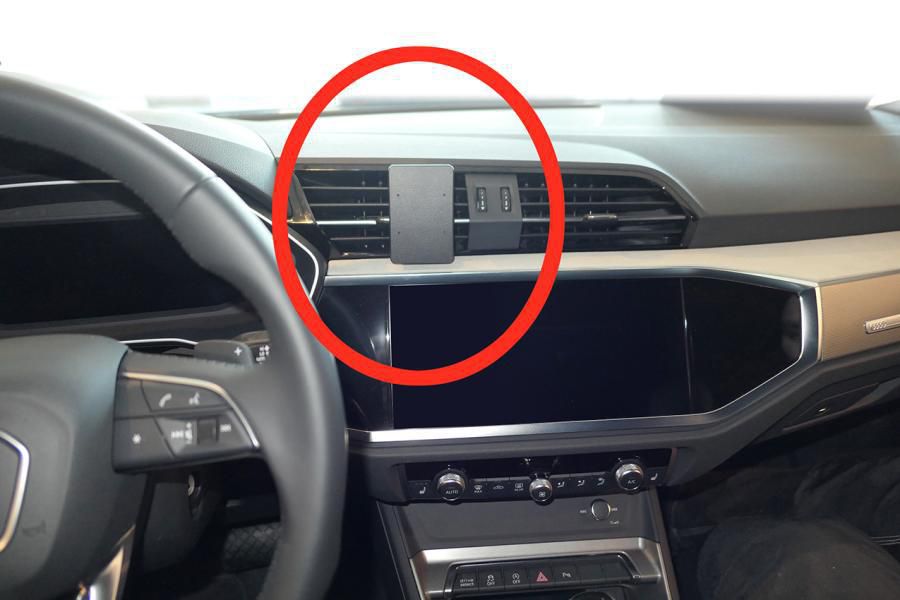 BRODIT - W126350963 - ProClip 855481, Téléphone portable/Smartphone, Support passif, Voiture, Noir