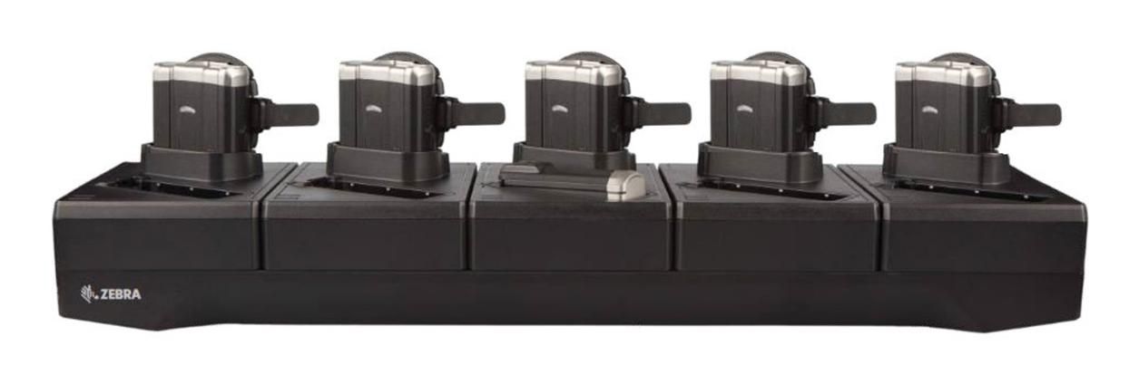 ZEBRA - W126445718 - RS6000 5SLOT CHARGE ONLY SHARECRADLE W/SPARE BATTERY CHARGER, ALLOWS TO CHARGE 5 RING SCANNERS AND 5