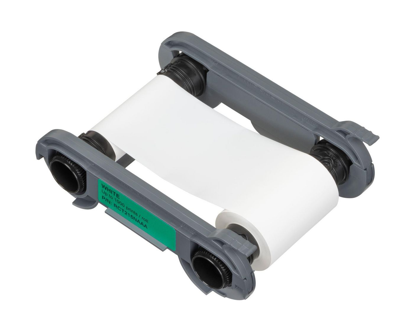 EVOLIS - W126668418 - Ruban monochrome blanc - haut