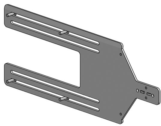ERGONOMIC SOLUTIONS - W126815458 - Support droit du kiosque