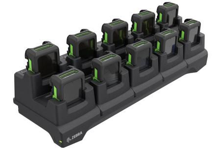 ZEBRA - W126848193 - WS50 Converged 10-Slot Charge Only Cradle, jusqu'à 10 appareils WS50 Converged. Sans PWR, cordons de ligne DC/AC