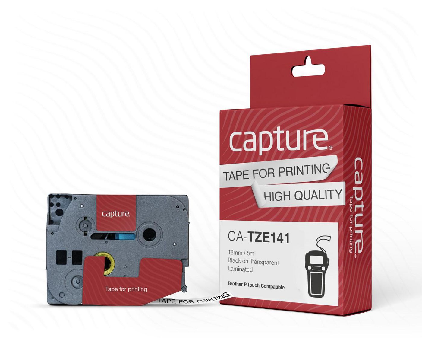 Capture - W127032264 - 18mm x 8m Noir sur