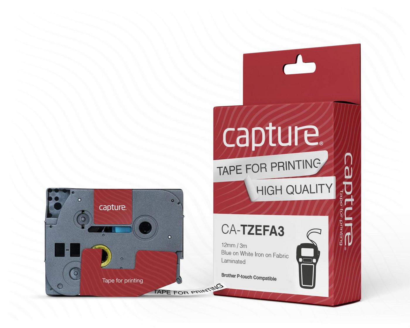 Capture - W127032282 - 12mm x 3m Bleu sur fer blanc