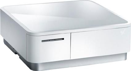 STAR - W127034642 - mPOP10CI WHT E,U PRINTER.Tiroir-caisse et imprimante 2 "combinés,Blanc,USB-C avec "Data and Charge" pour iOS