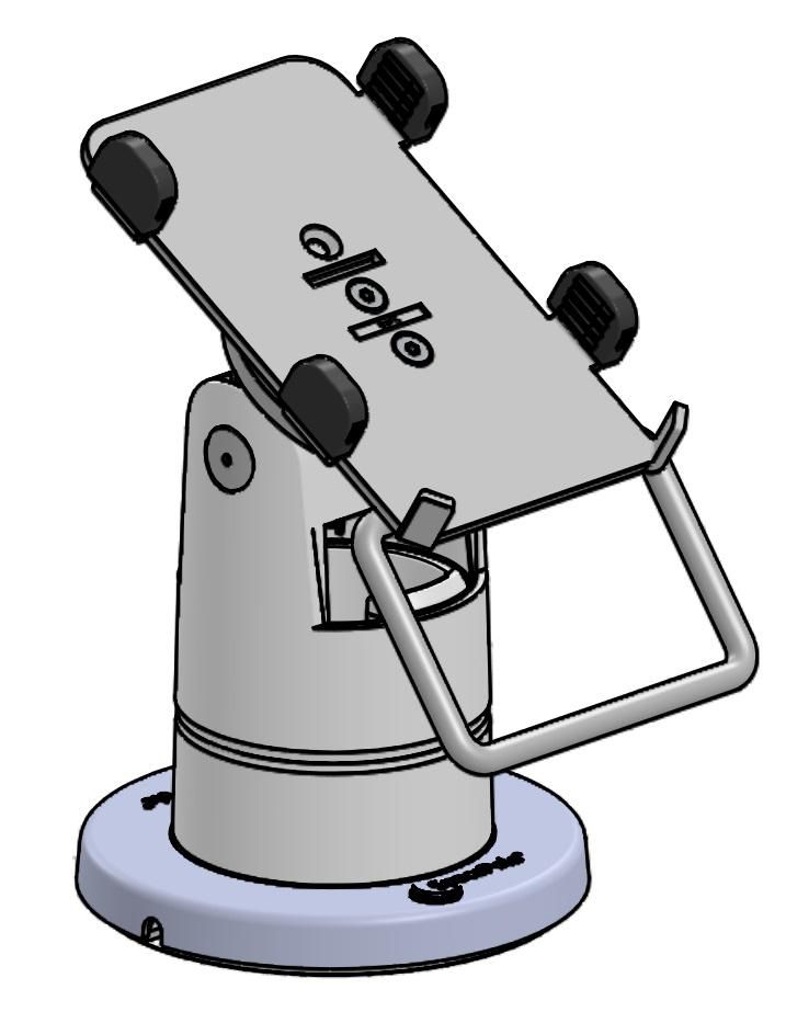 ERGONOMIC SOLUTIONS - W127112649 - SpacePole Stack avec