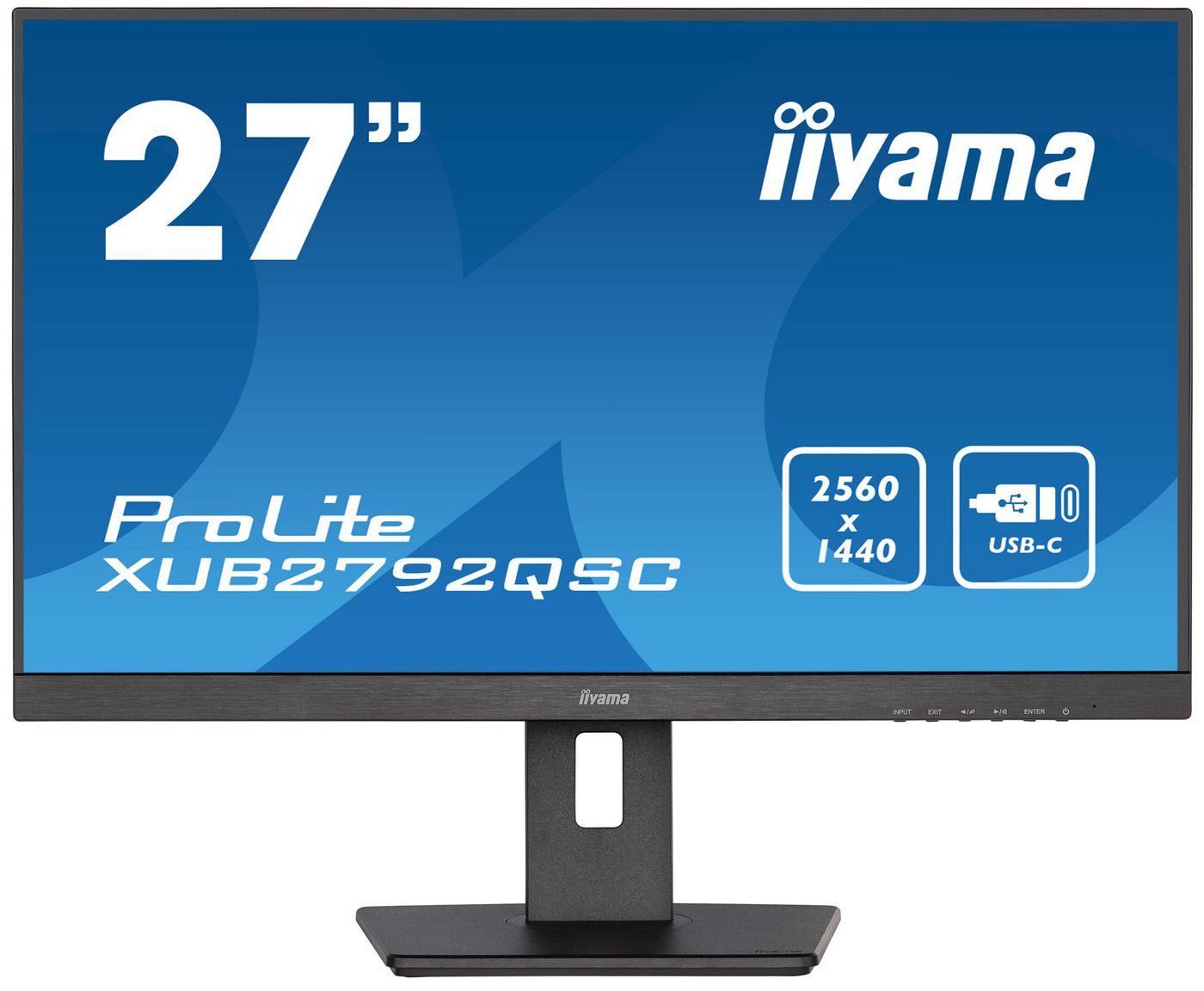 IIYAMA - W128185685 - 27" WQHD BusinessETE IPS USB-C