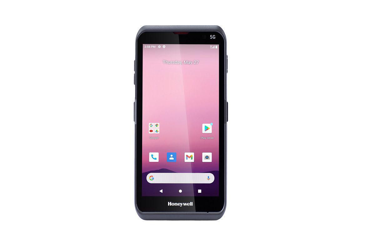 HONEYWELL - W128236599 - EDA57 2PIN,5G,WWAN,WLAN,A12,GMS,HD,I mager, 8GB/128GB, 16/8MP Cam, bluetooth 5.1, NFC, 4500mAh, USB-C, No PSU