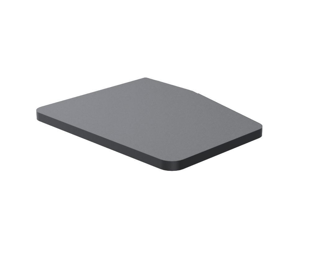 ERGONOMIC SOLUTIONS - W128409674 - SCO Kiosk Tablette gauche -Noir-