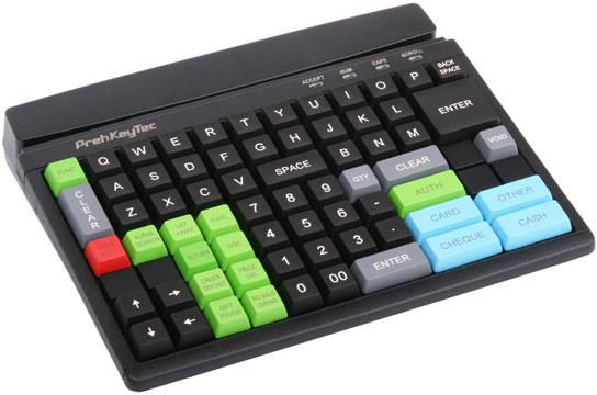 PREH KEYTEC - W128438894 - MCI84, numérique, PS/2, blanc 84 touches, SL620 MOQ 5 pcs Incl. : touches