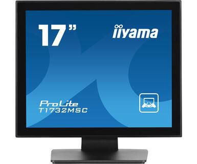 IIYAMA - W128449272 - Prolite T1732MSC,17" PCAP sans face avant, 10P Touch,1280x1024,Haut-parleurs, VGA,DP,HDMI,USB,Alimentation intégrée,Multitouch