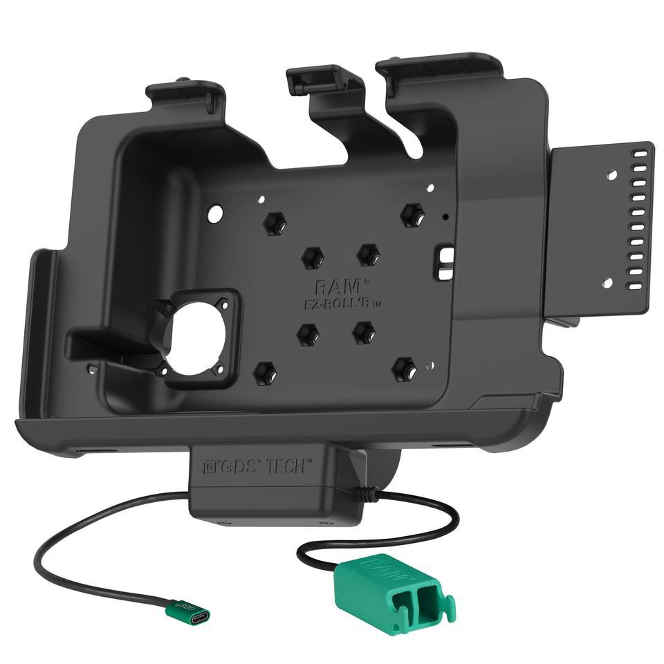 RAM Mounts - W128485647 - GDS POWER , DUAL DATA VEHICLE LOCKING DOCK FOR ZEBRA ET40/45 10" TABLET IN INTELLISKIN