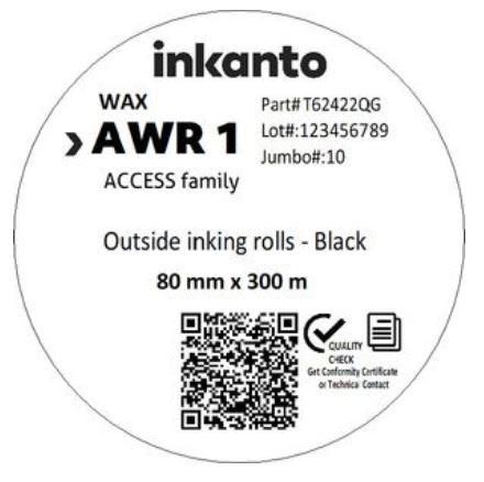 ARMOR INKANTO - W128767695 - Ruban thermique T62422QG 300 m
