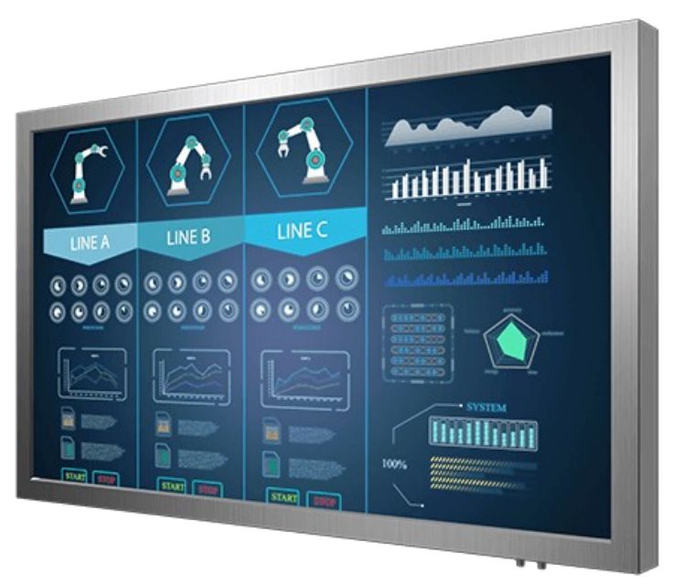 WINMATE - W128813095 - Winmate 55" IP65 Stainless Chassis  Display