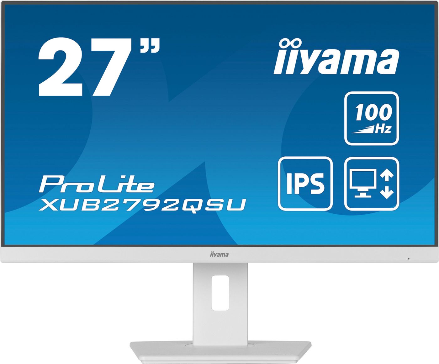 IIYAMA - W128818338 - 27" BLANC ETE IPS,