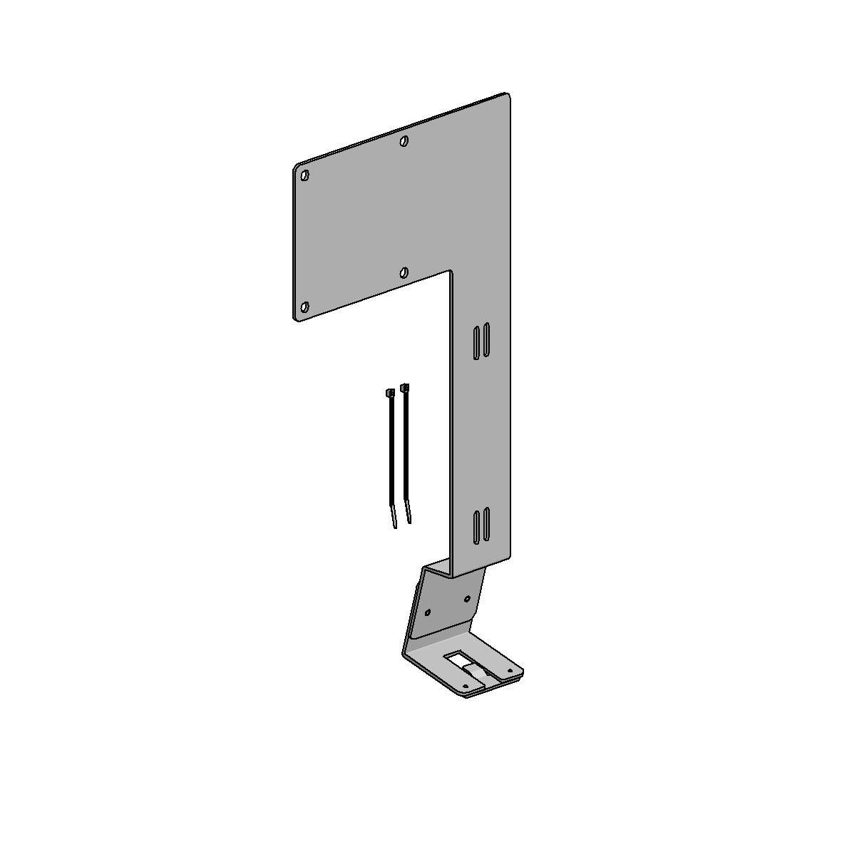 ERGONOMIC SOLUTIONS - W128829991 - Support angulaire réglable avec fixation VESA -NOIR-