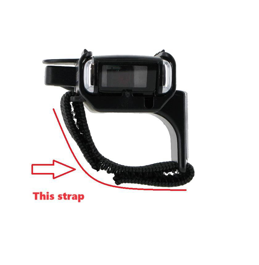 OPTICON - W128832656 - Bande velcro pour scanner au doigt