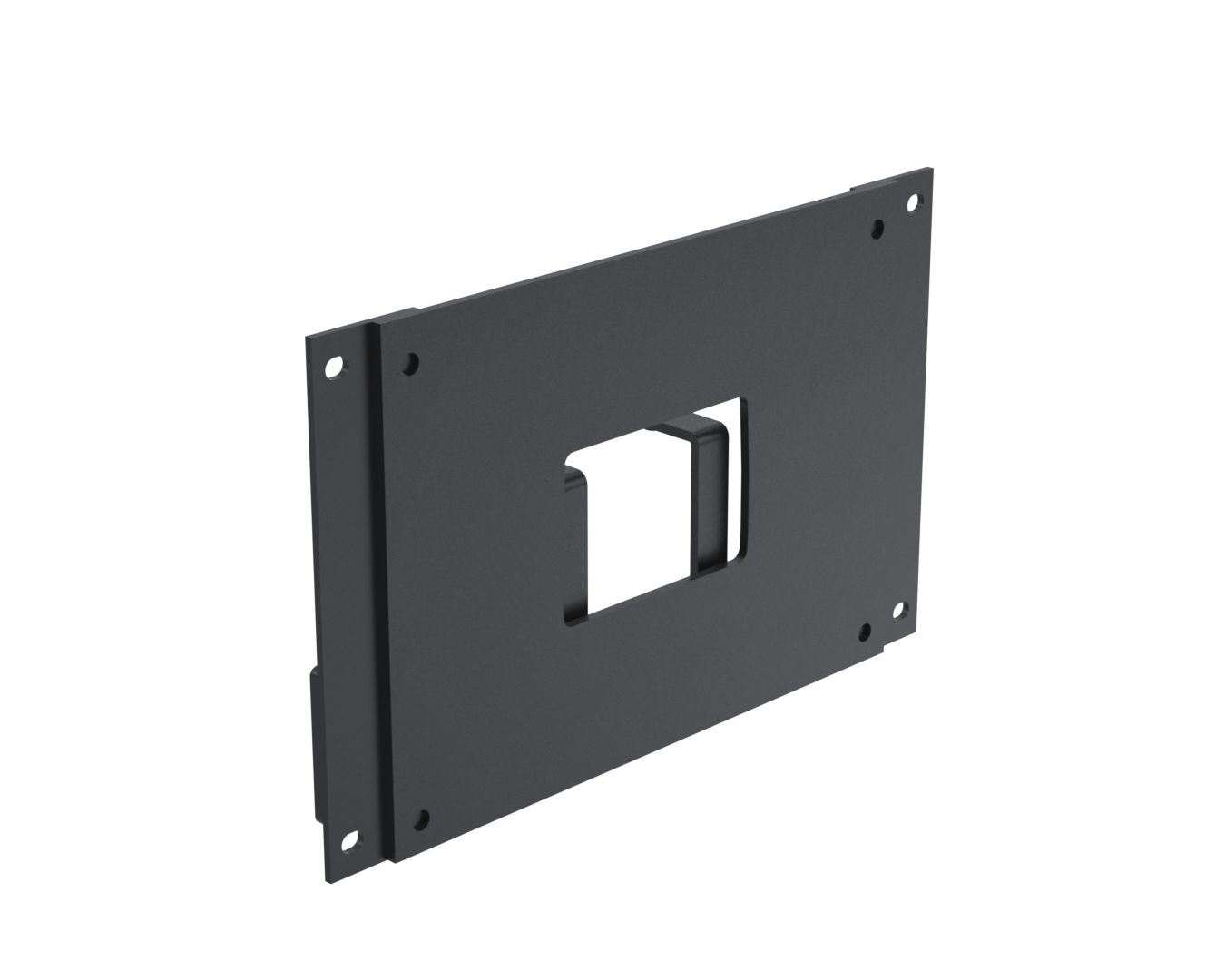 ERGONOMIC SOLUTIONS - W128844541 - Capot pour scanner intégré au kiosque, support pour datalogic gfs4470 serie - l:206, noir