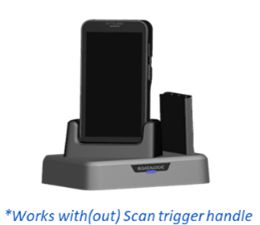 DATALOGIC PSC - W128888623 - Datalogic Single Slot Charging/Comm  Dock, Spare batterie Slot,  Charge+Data (required 94ACC0380,PSU,regional power cord)