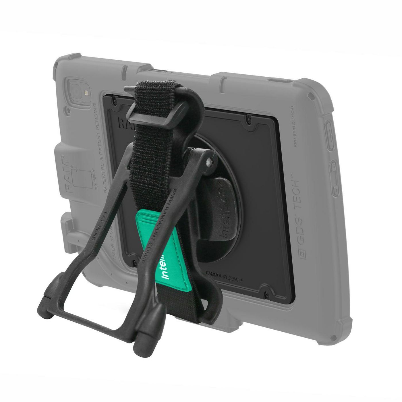 ZEBRA - W128889101 - UNPKD RAM HAND-STAND WITH BACKING PLATE FOR ZEBRA ET4X 10" (SUPPORT DE MAIN EN BÉLIER AVEC PLAQUE D'APPUI)