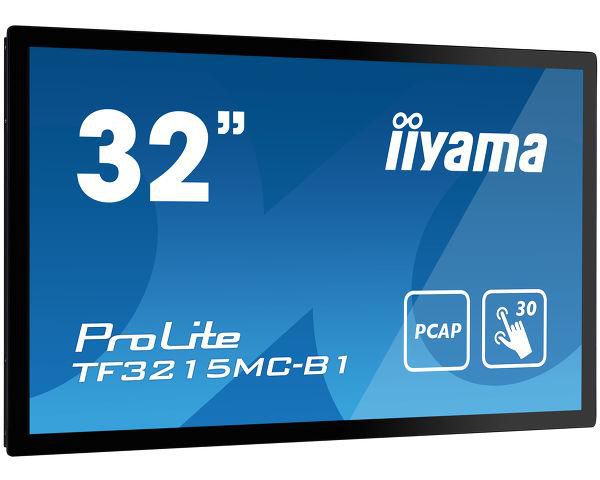 IIYAMA - W128892321 - Moniteur tactile PCAP 30 points à cadre ouvert, équipé d'un joint en mousse pour une intégration parfaite.