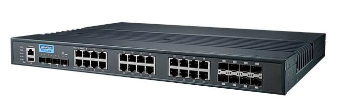 ADVANTECH DLOG - W128902519 - Commutateur Ethernet géré 4 x 10GbE , 16GE , 8GE Combo L3, -40~85 ?
