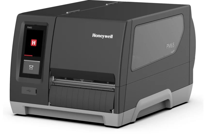 HONEYWELL - W128903246 - Honeywell PM65A, 6'', Full Touch  Display, Ethernet, bluetooth V5.1,  Wi-Fi 6, Fixed Hanger, RTC, transfert thermique 203 DPI, US/EU Power Cord