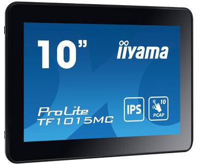 IIYAMA - W128908966 - 10,1" PCAP 10P, revêtement anti-traces de doigts, 1280x800, IPS, DP, HDMI, VGA, 425nits, USB, alimentation externe, IP65